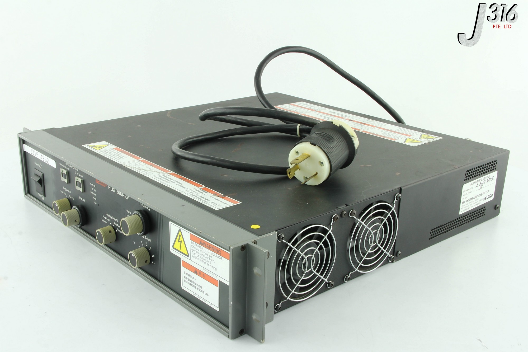 4262 ADVANCED ENERGY POWER SUPPLY PDX 900-2V 3156024-110B